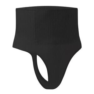 Plain High Waisted Shapewear Bottom in Black, Size L​​